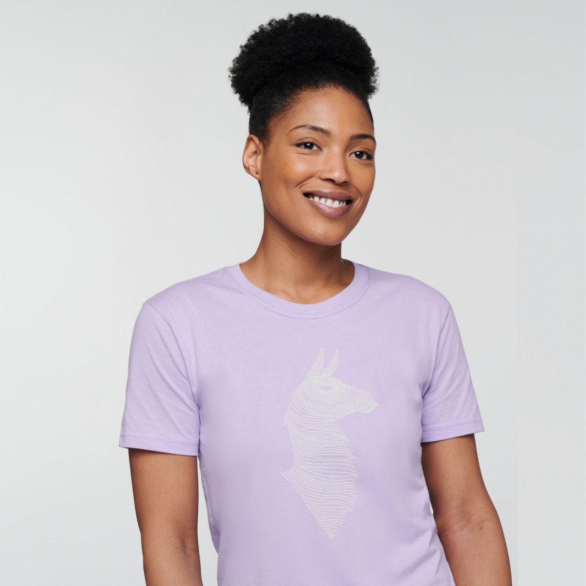 Topo Llama Organic T-shirt Woman