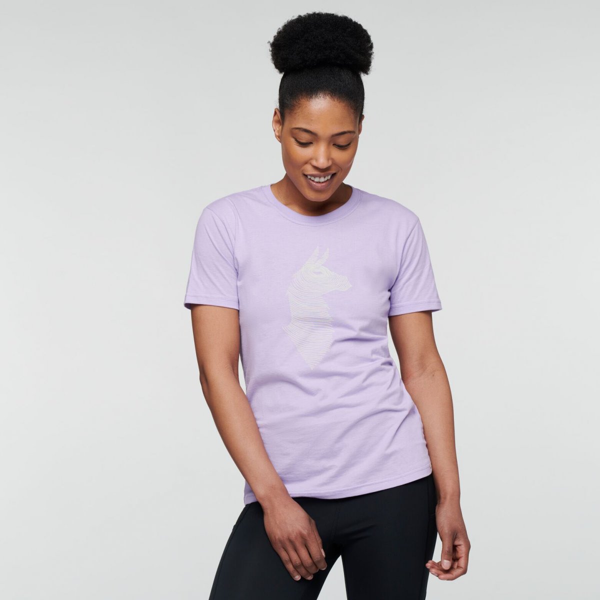 Topo Llama Organic T-shirt Woman