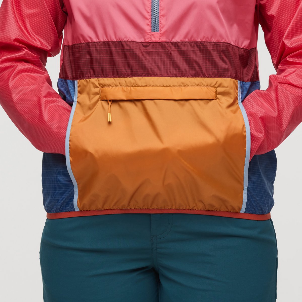 Teca Half-Zip Windbreaker Woman