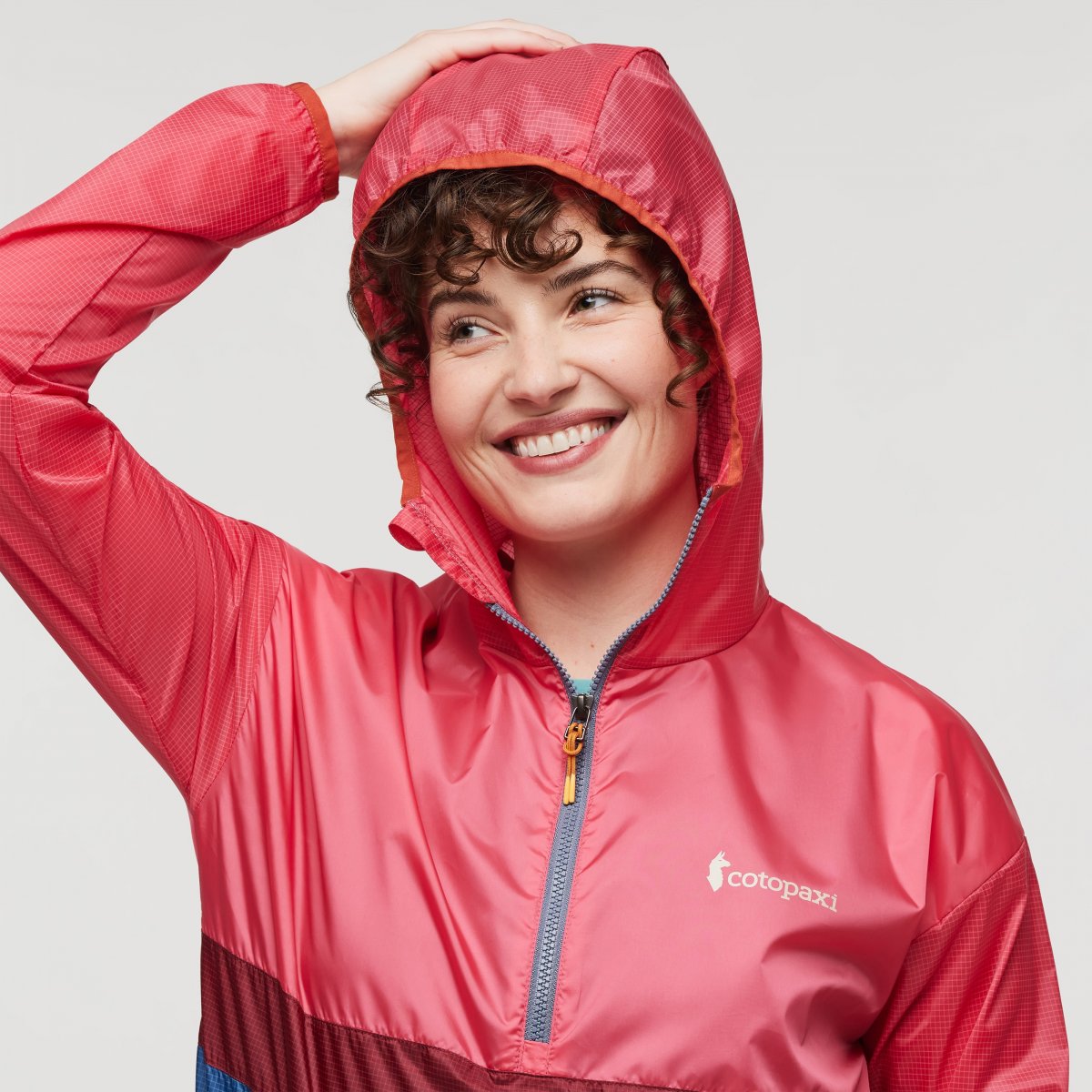 Teca Half-Zip Windbreaker Woman