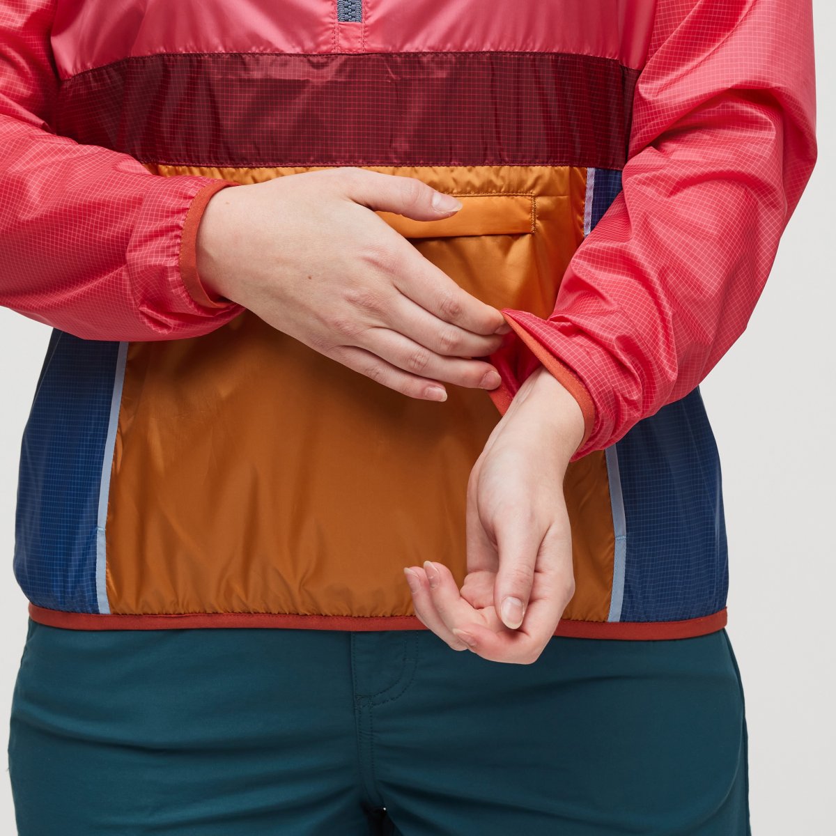 Teca Half-Zip Windbreaker Woman
