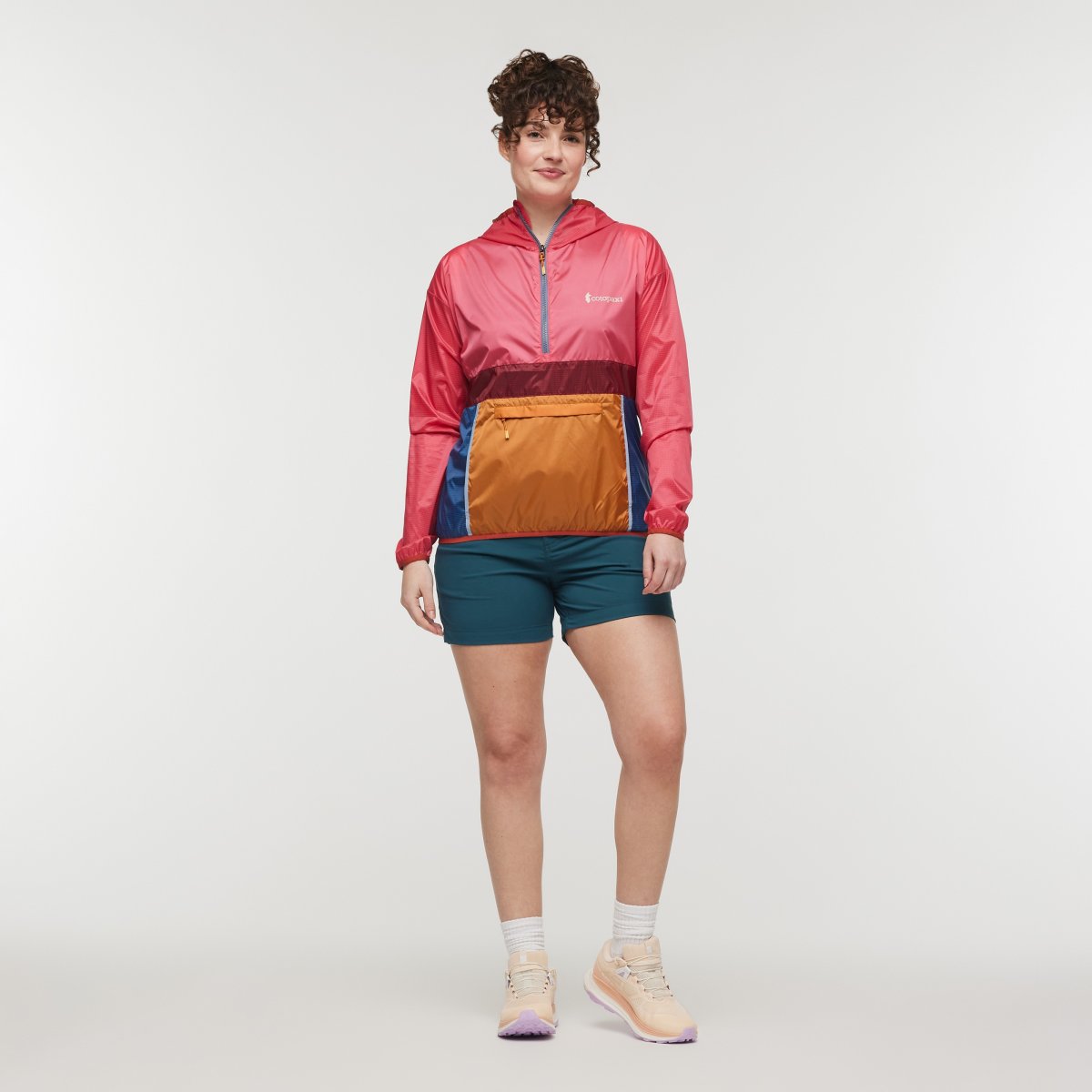Teca Half-Zip Windbreaker Woman