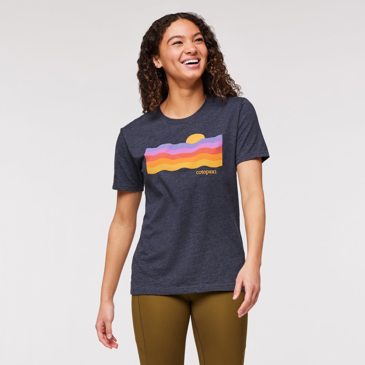 Disco Wave Organic T-Shirt Woman