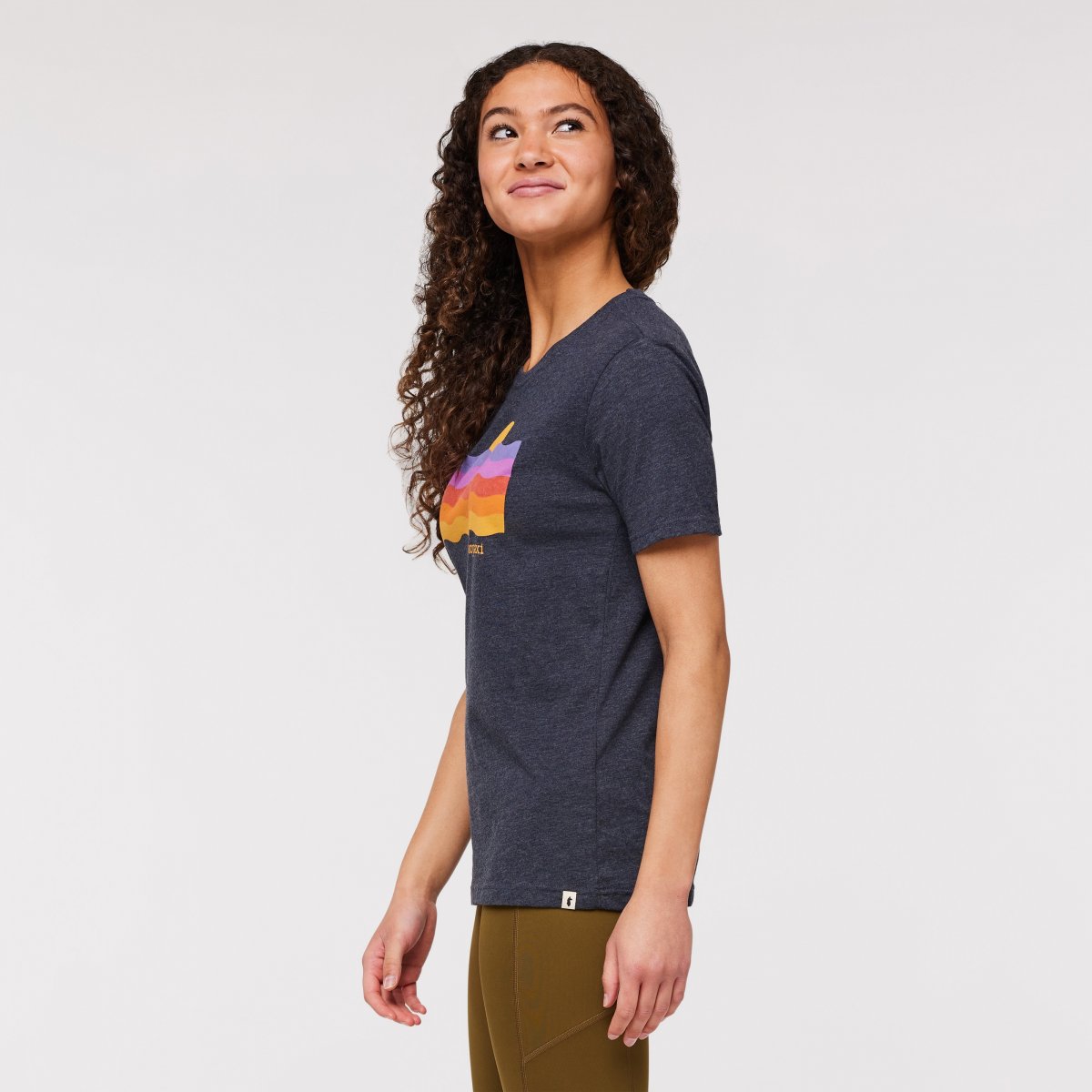 Disco Wave Organic T-Shirt Woman