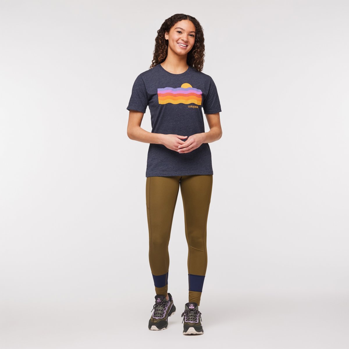 Disco Wave Organic T-Shirt Woman