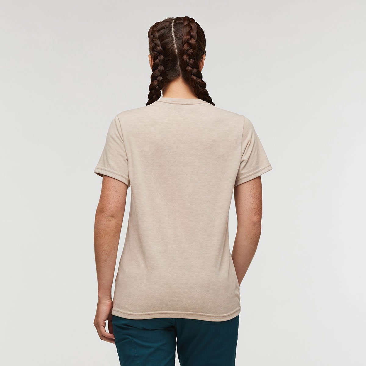 Llama Greetings Organic T-Shirt Woman