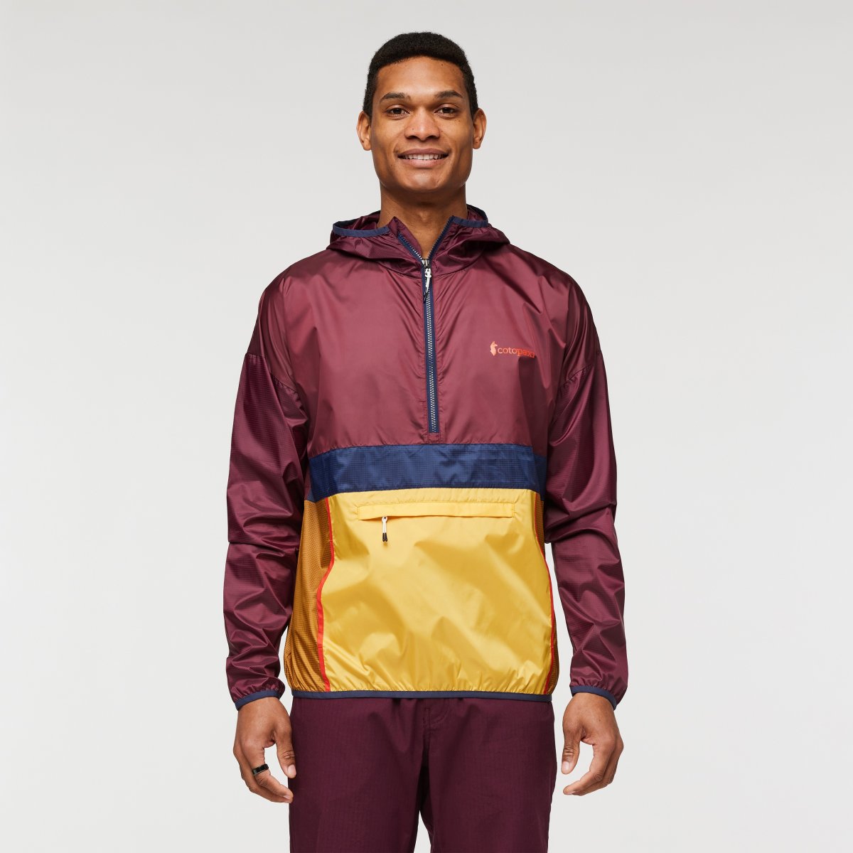 Teca Half-Zip Windbreaker Man