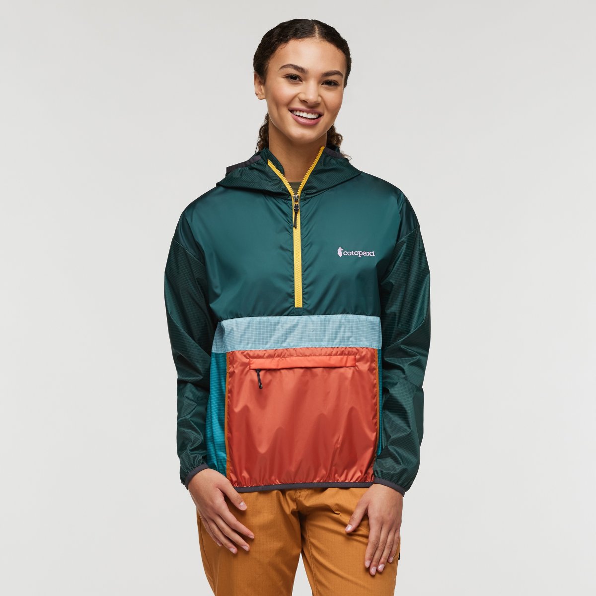Teca Half-Zip Windbreaker Woman