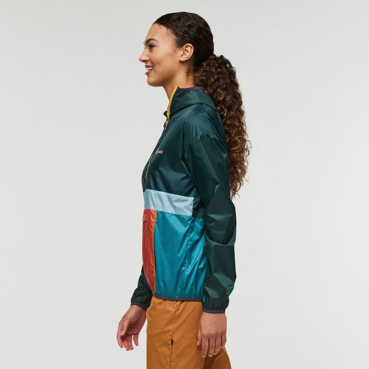 Teca Half-Zip Windbreaker Woman