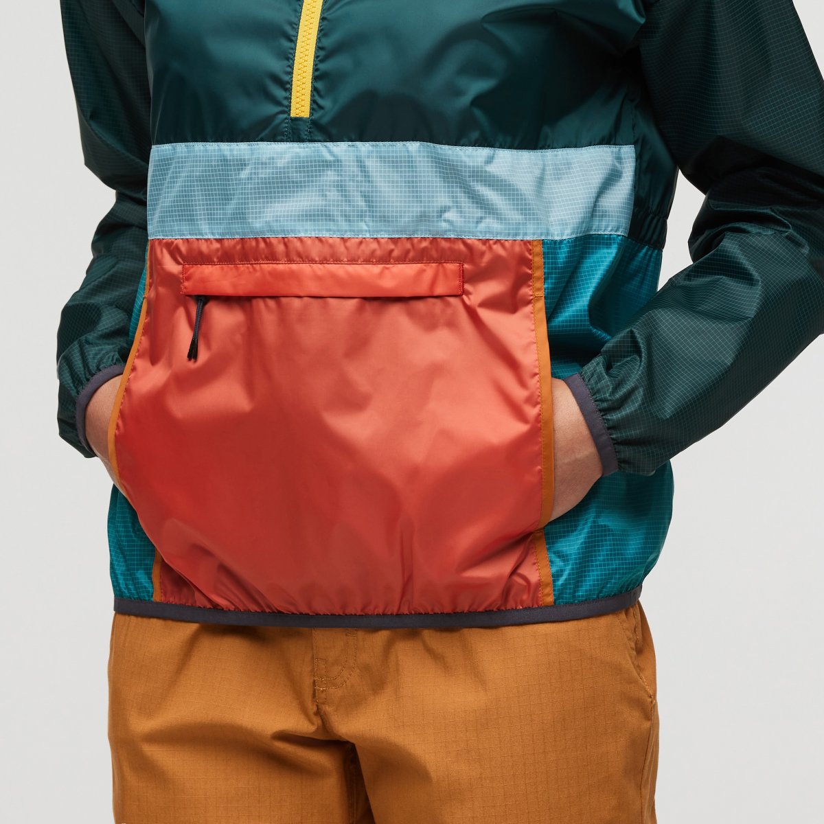 Teca Half-Zip Windbreaker Woman