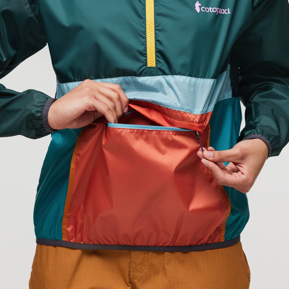 Teca Half-Zip Windbreaker Woman