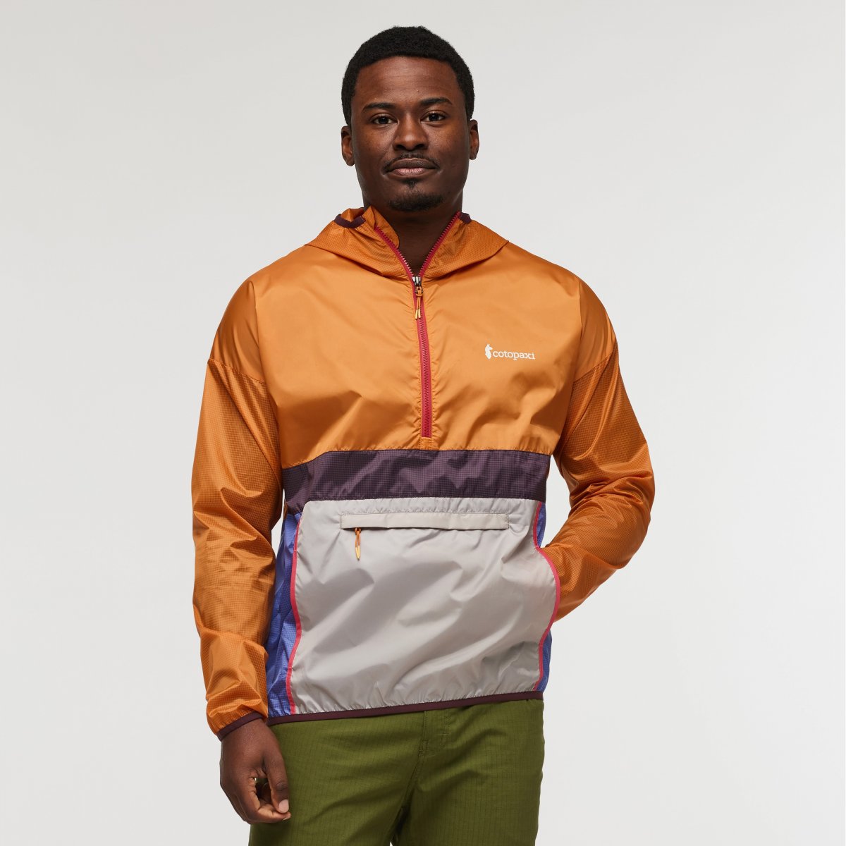Teca Half-Zip Windbreaker Man