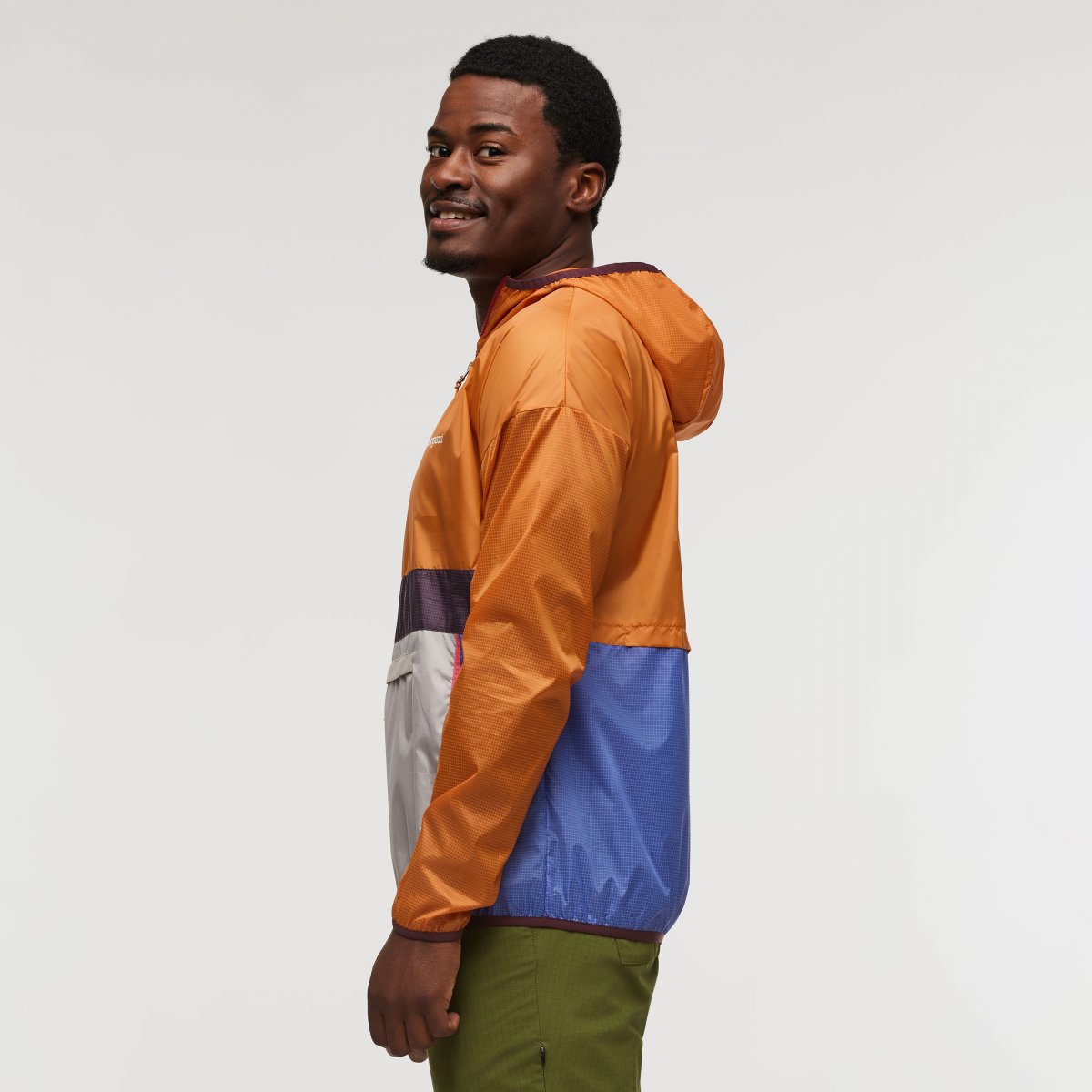 Teca Half-Zip Windbreaker Man