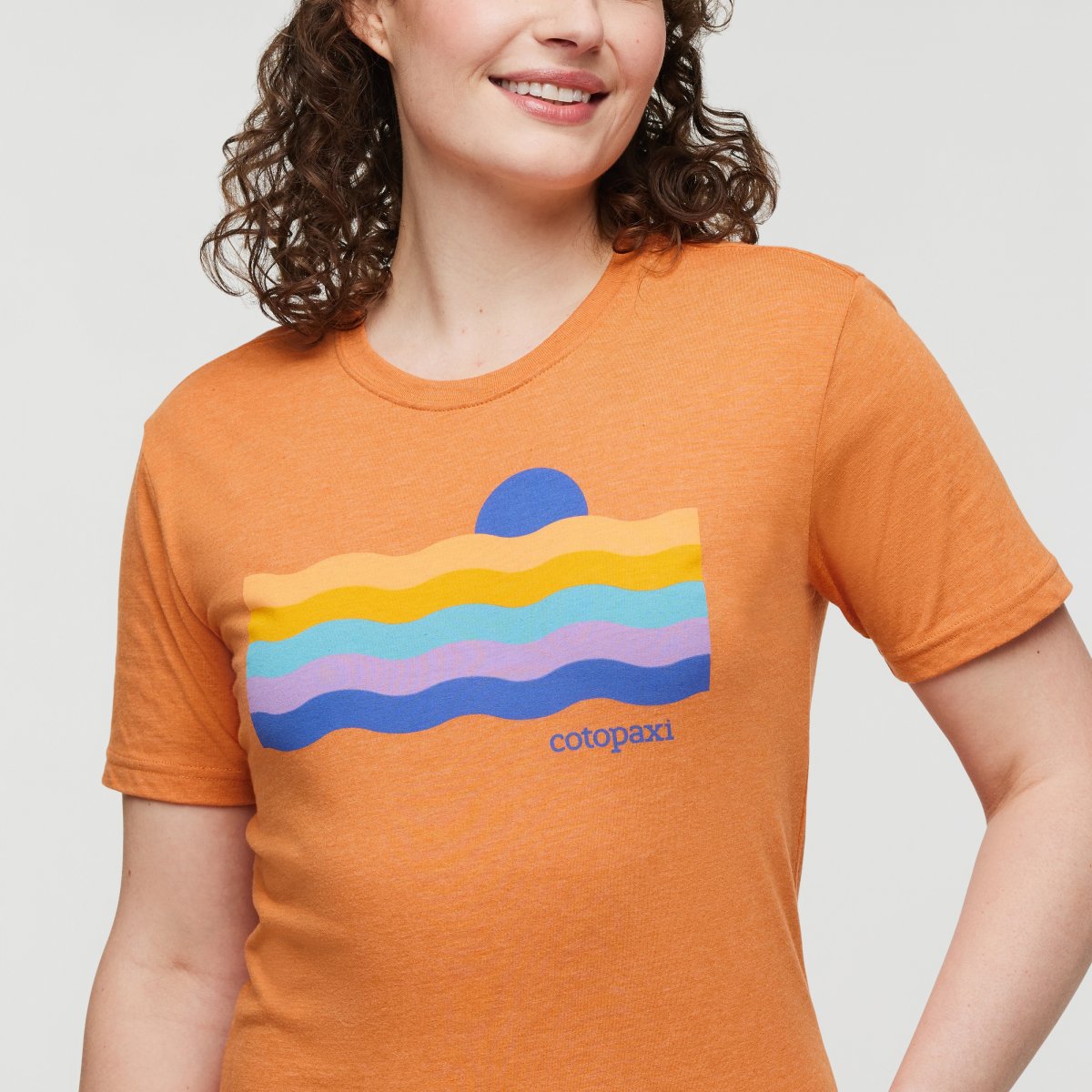 Disco Wave Organic T-Shirt Woman