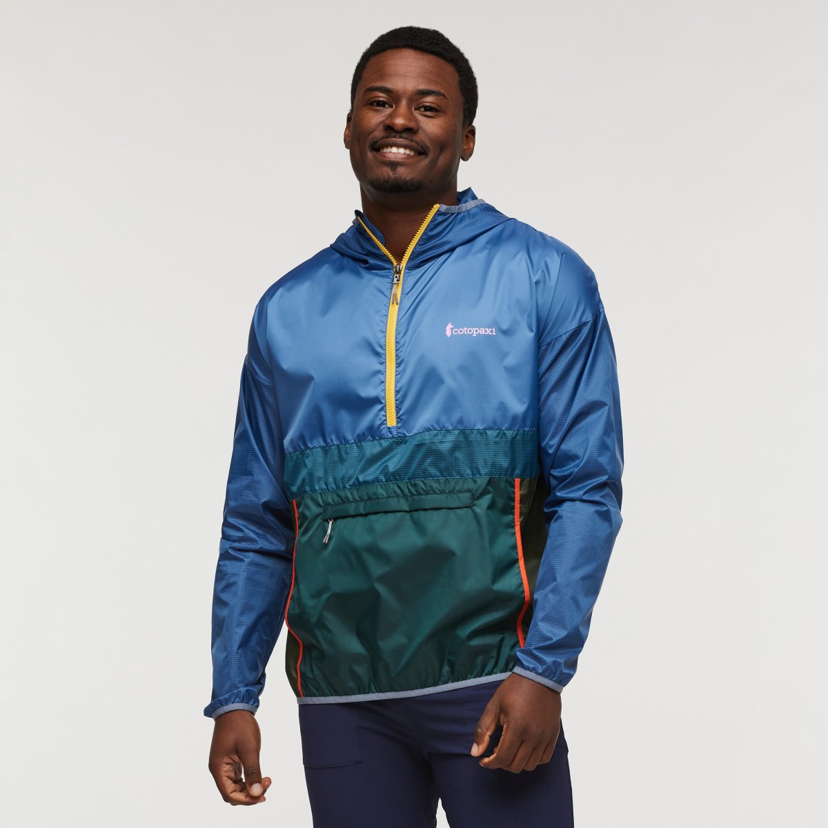Teca Half-Zip Windbreaker Man