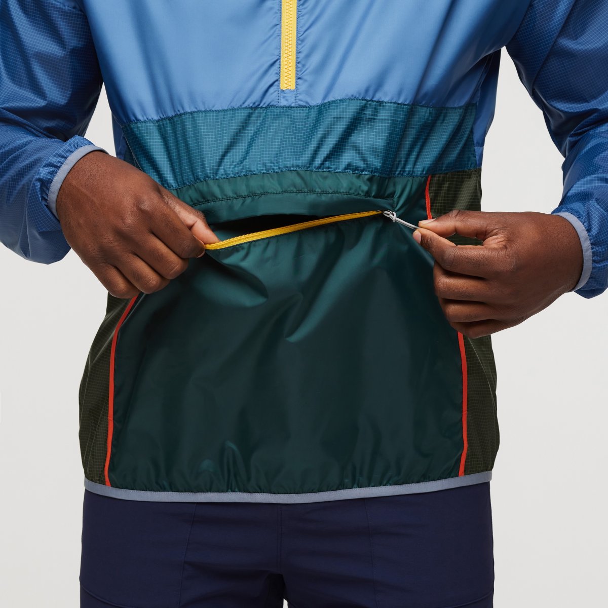 Teca Half-Zip Windbreaker Man