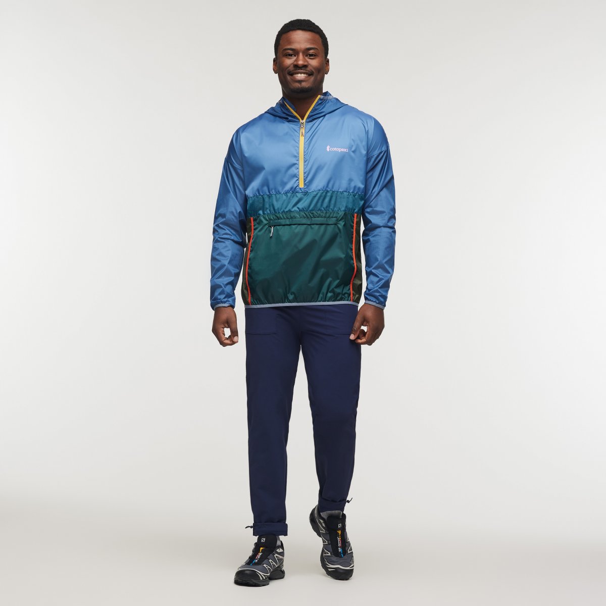 Teca Half-Zip Windbreaker Man