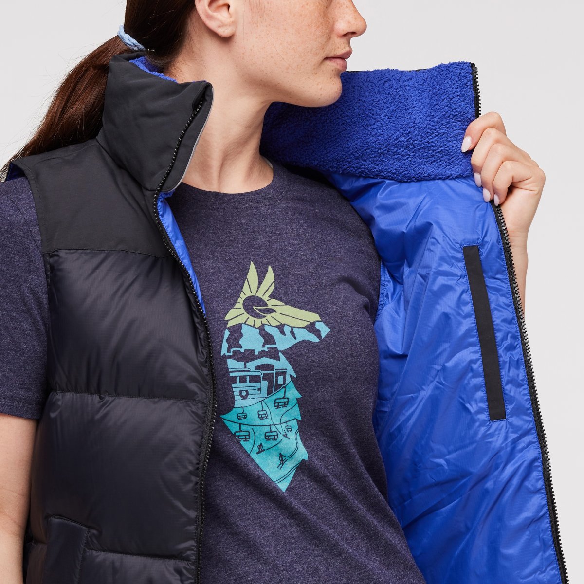 Solazo Down Vest W