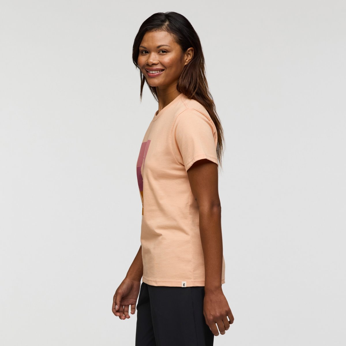 Llama Block T-Shirt Woman
