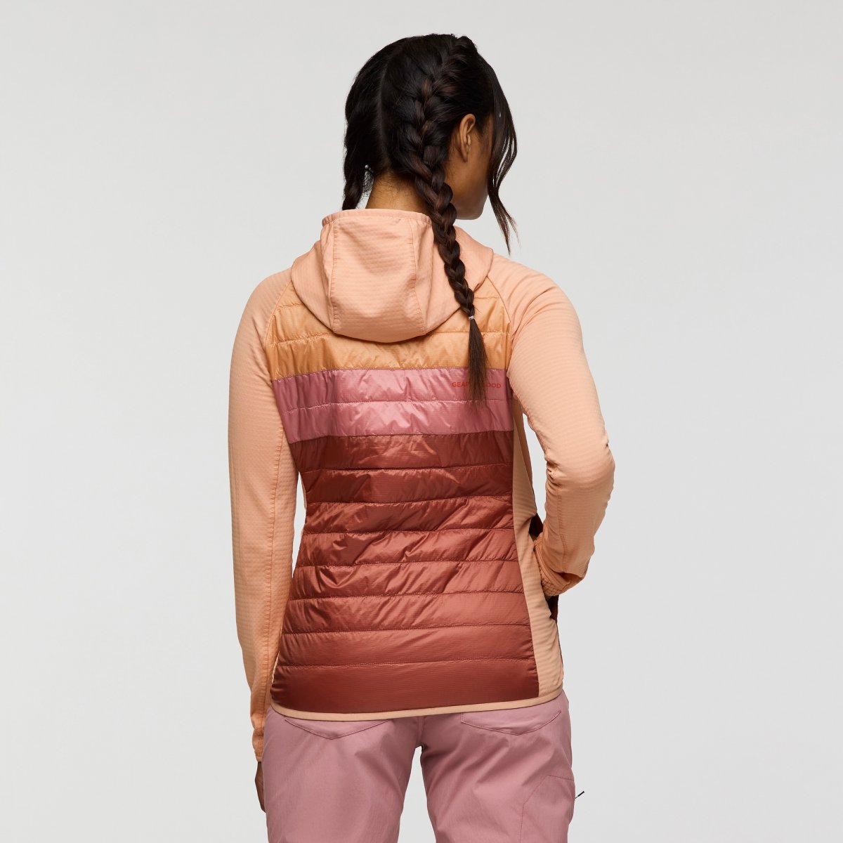 Capa Hybrid Insulated Hooded Jacket Woman