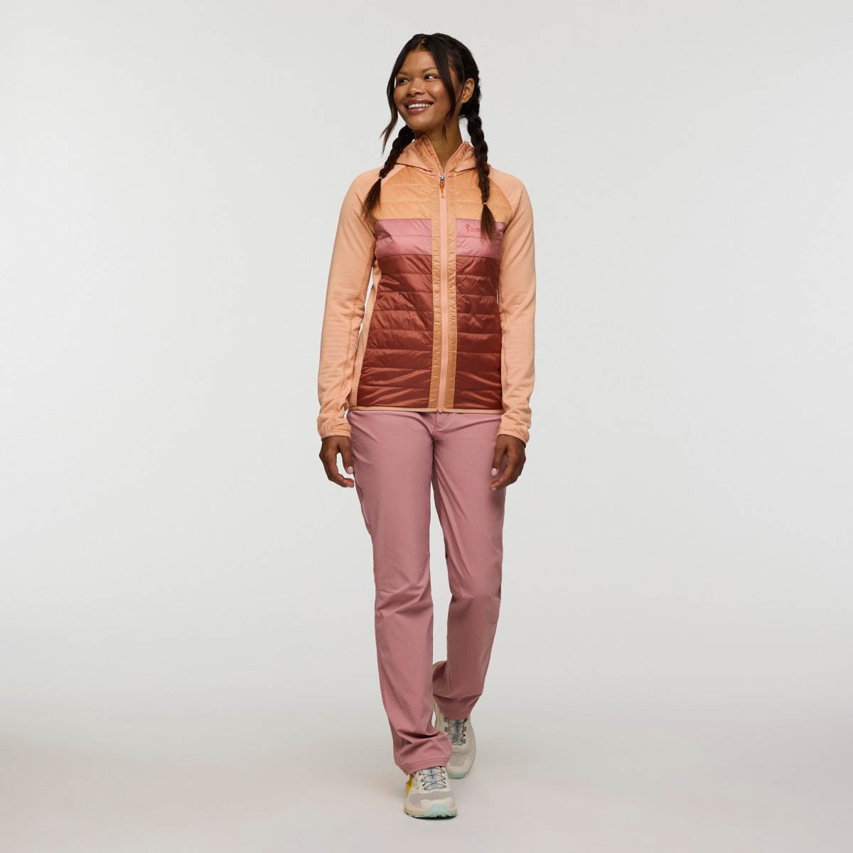 Capa Hybrid Insulated Hooded Jacket Woman