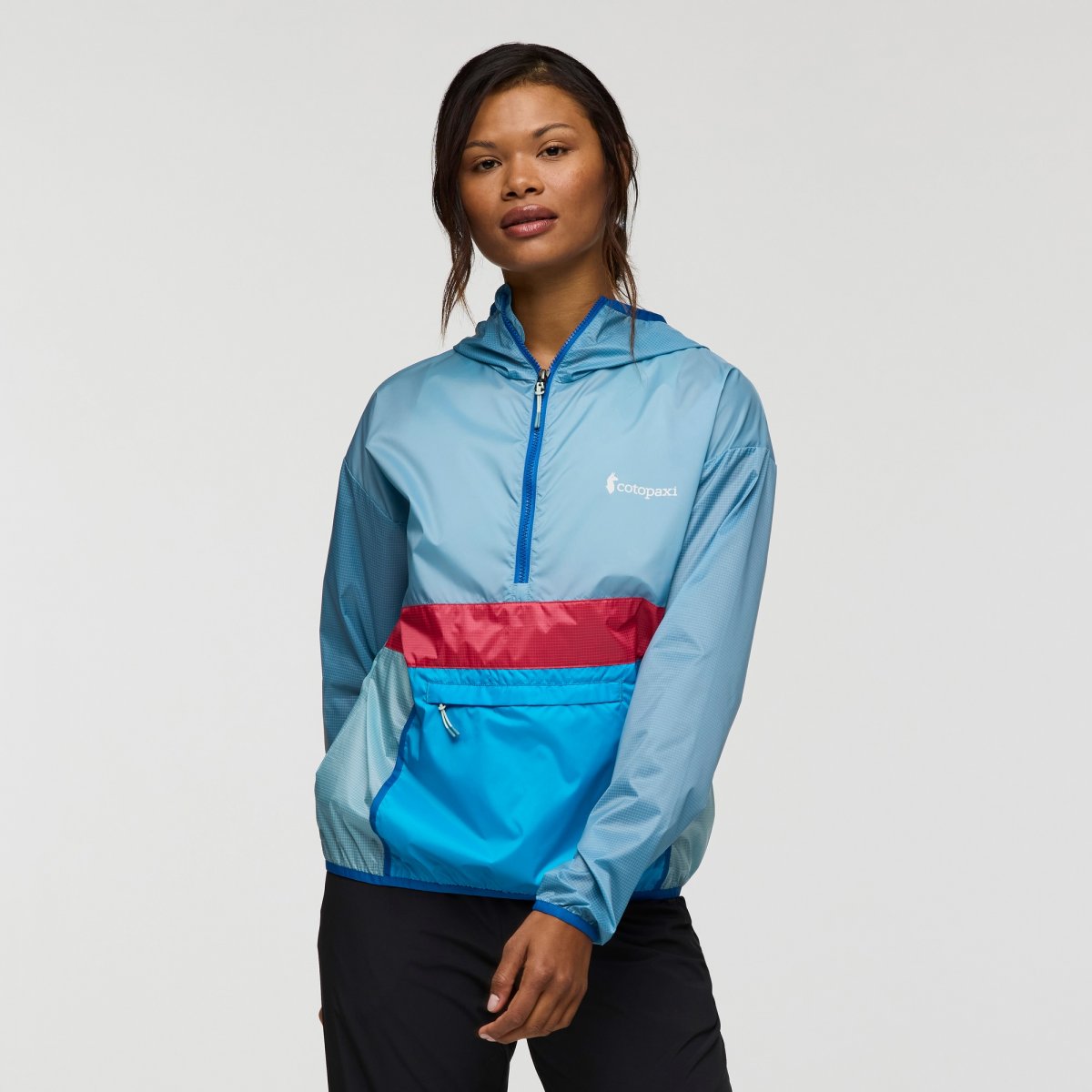 Teca Half-Zip Windbreaker Woman