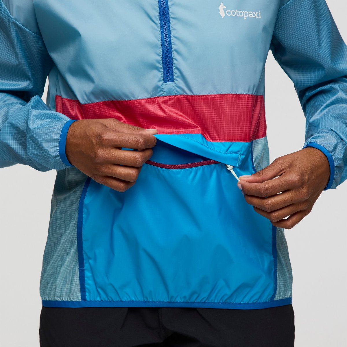 Teca Half-Zip Windbreaker Woman