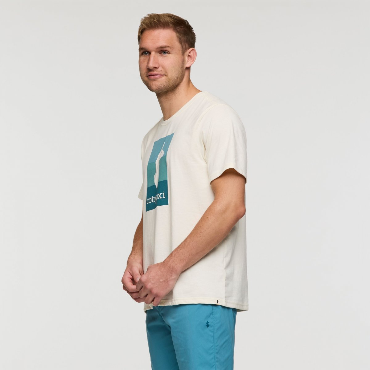 Llama Block T-Shirt Man