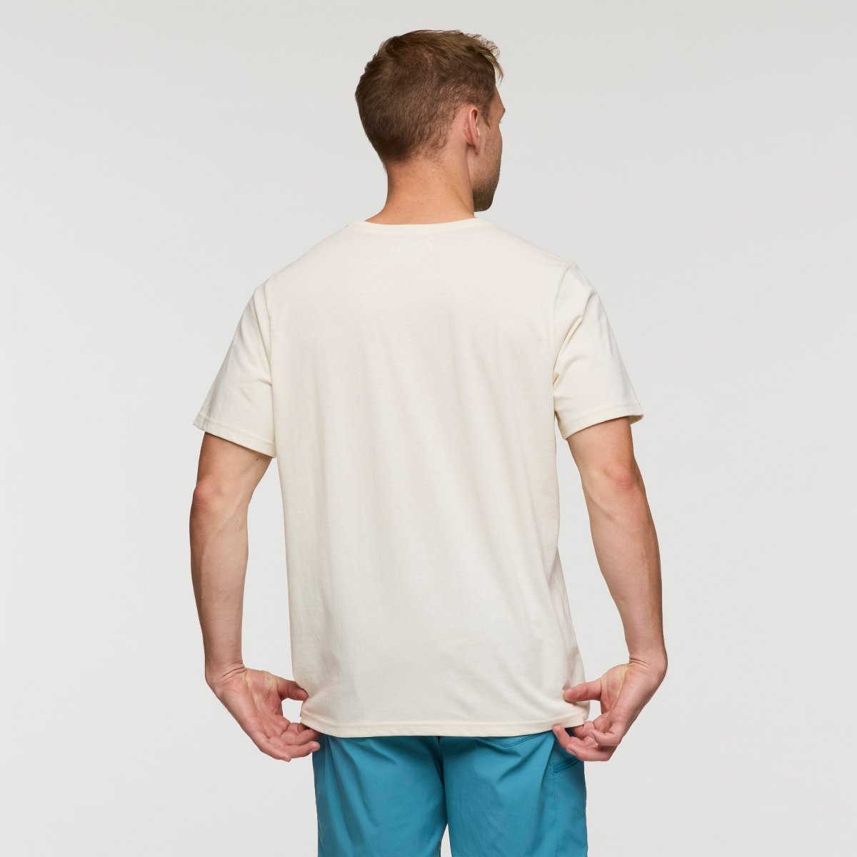 Llama Block T-Shirt Man