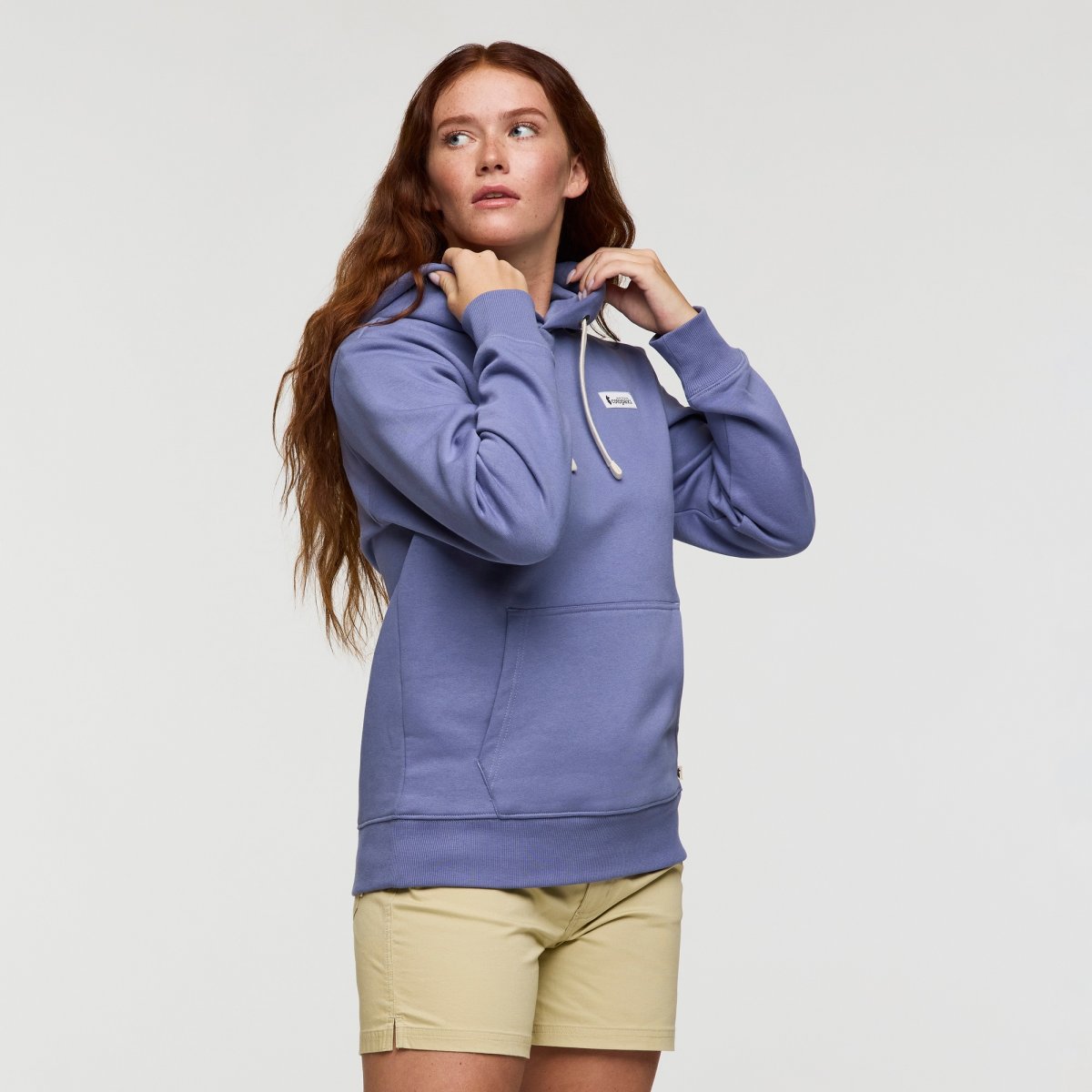 Llama Patch Pullover Hoodie Woman