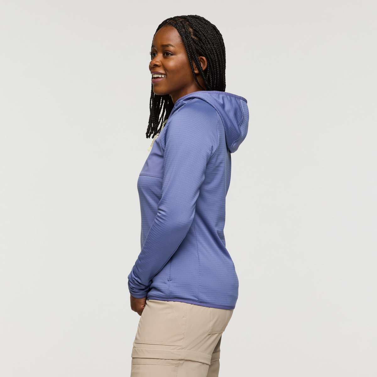 Otero Fleece Full-Zip Hooded Jacket Woman