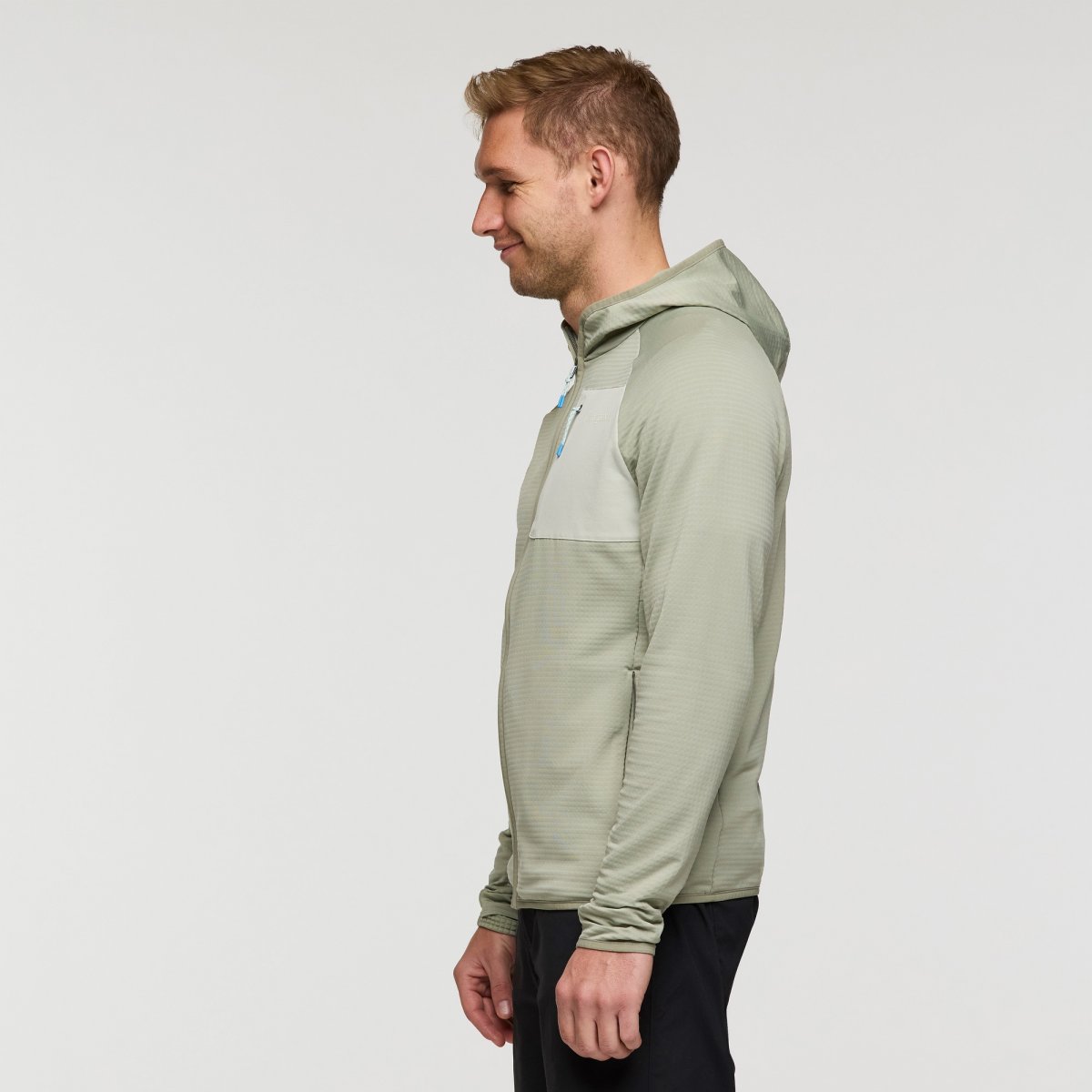 Otero Fleece Full-Zip Hooded Jacket Man