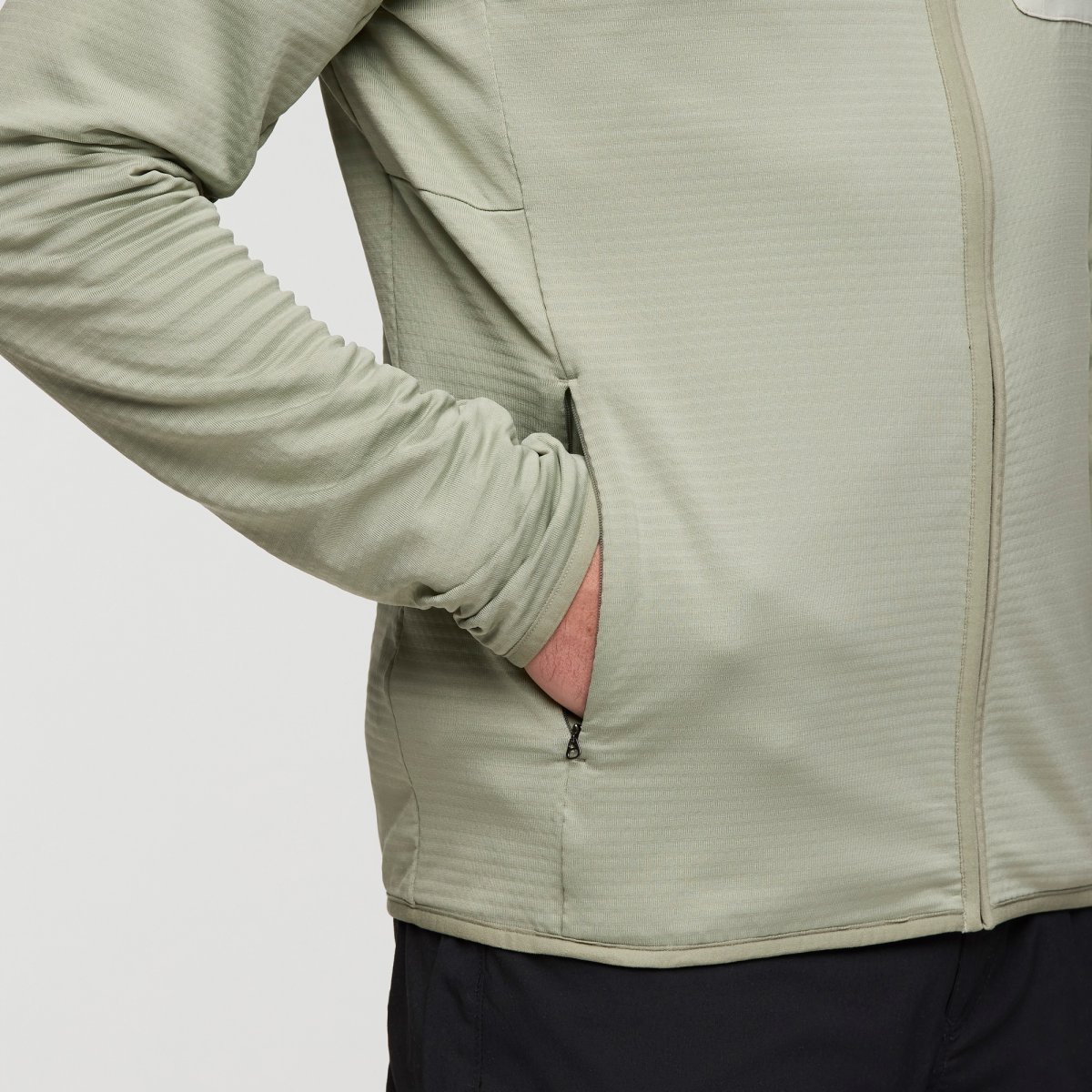 Otero Fleece Full-Zip Hooded Jacket Man