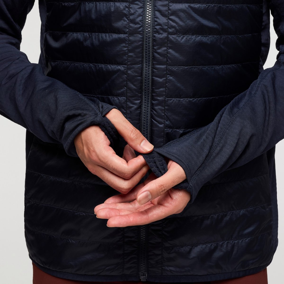 Capa Hybrid Insulated Hooded Jacket Man