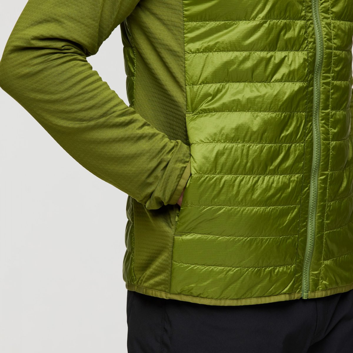 Capa Hybrid Insulated Hooded Jacket Man