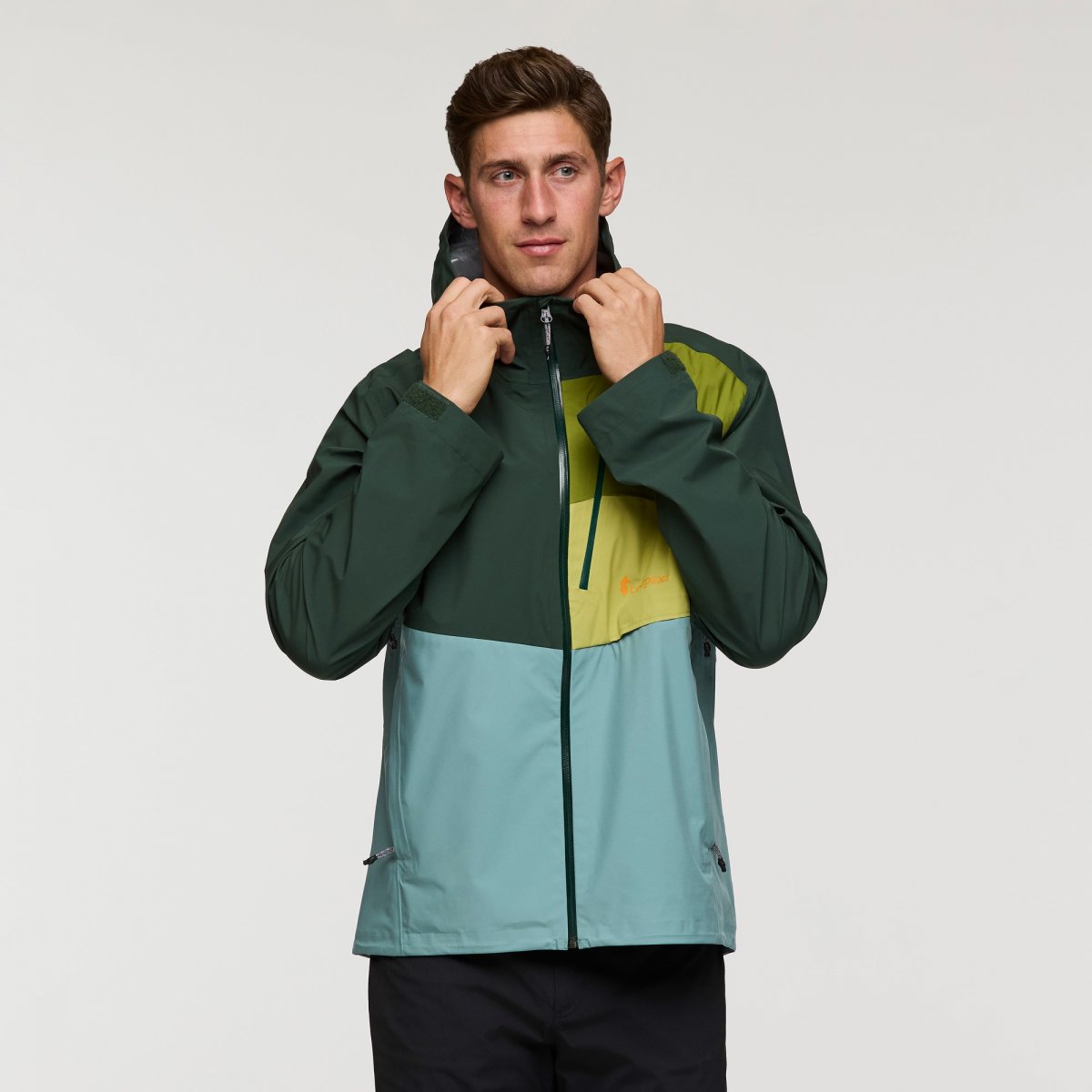 Impermeo 3L Hooded Shell Jacket Man