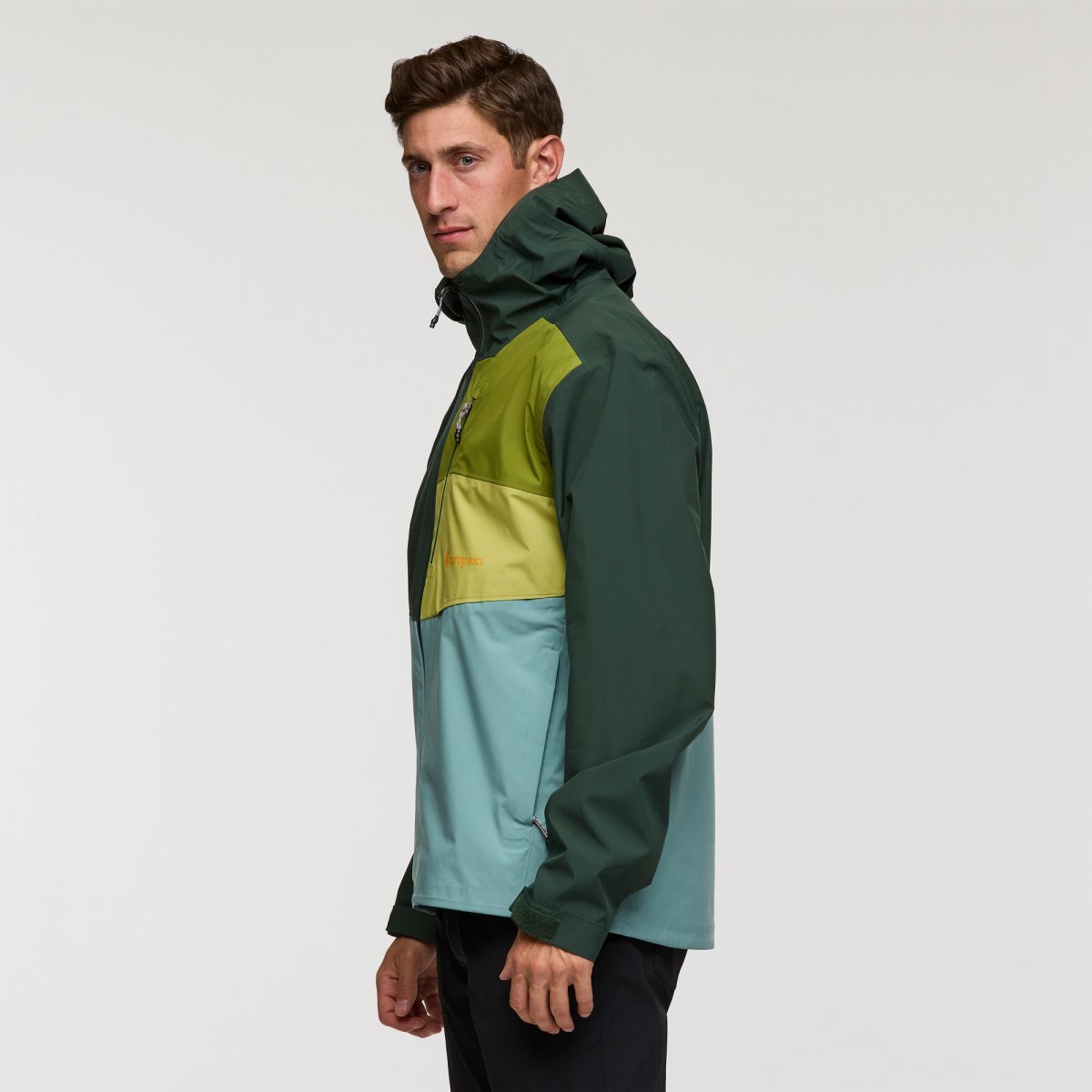 Impermeo 3L Hooded Shell Jacket Man