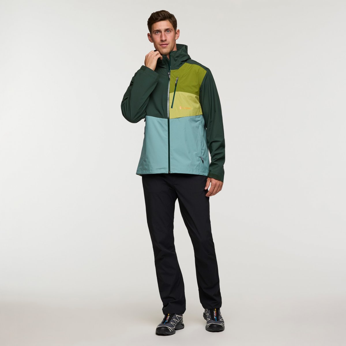 Impermeo 3L Hooded Shell Jacket Man