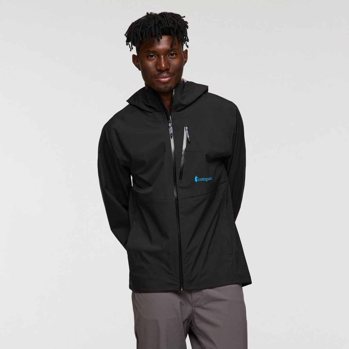 Impermeo 3L Hooded Shell Jacket Man