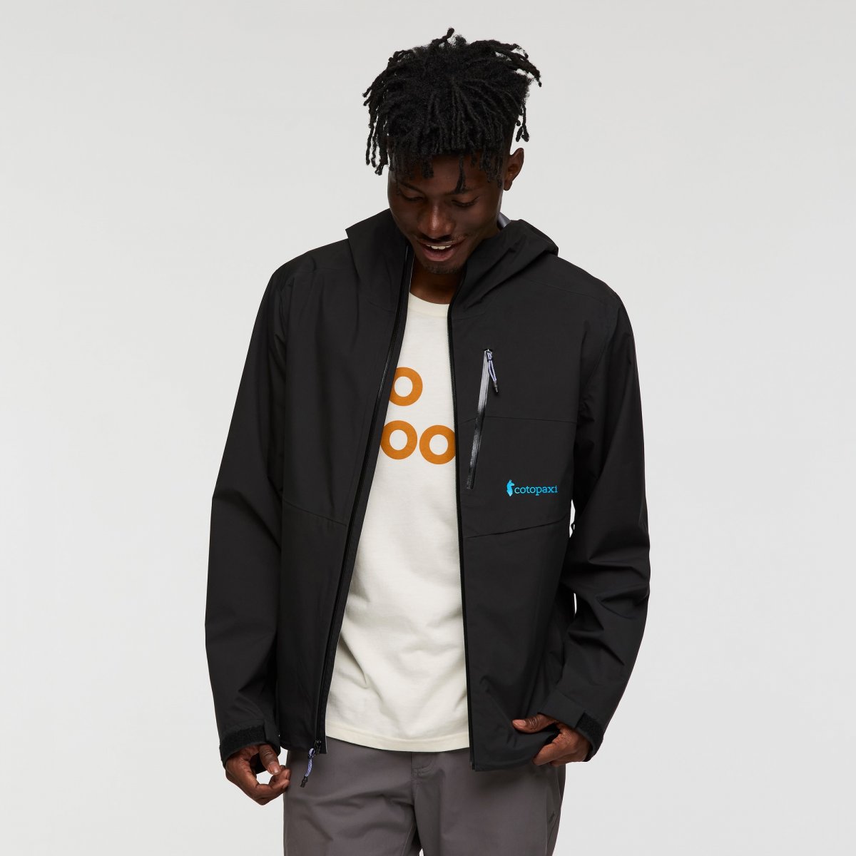 Impermeo 3L Hooded Shell Jacket Man