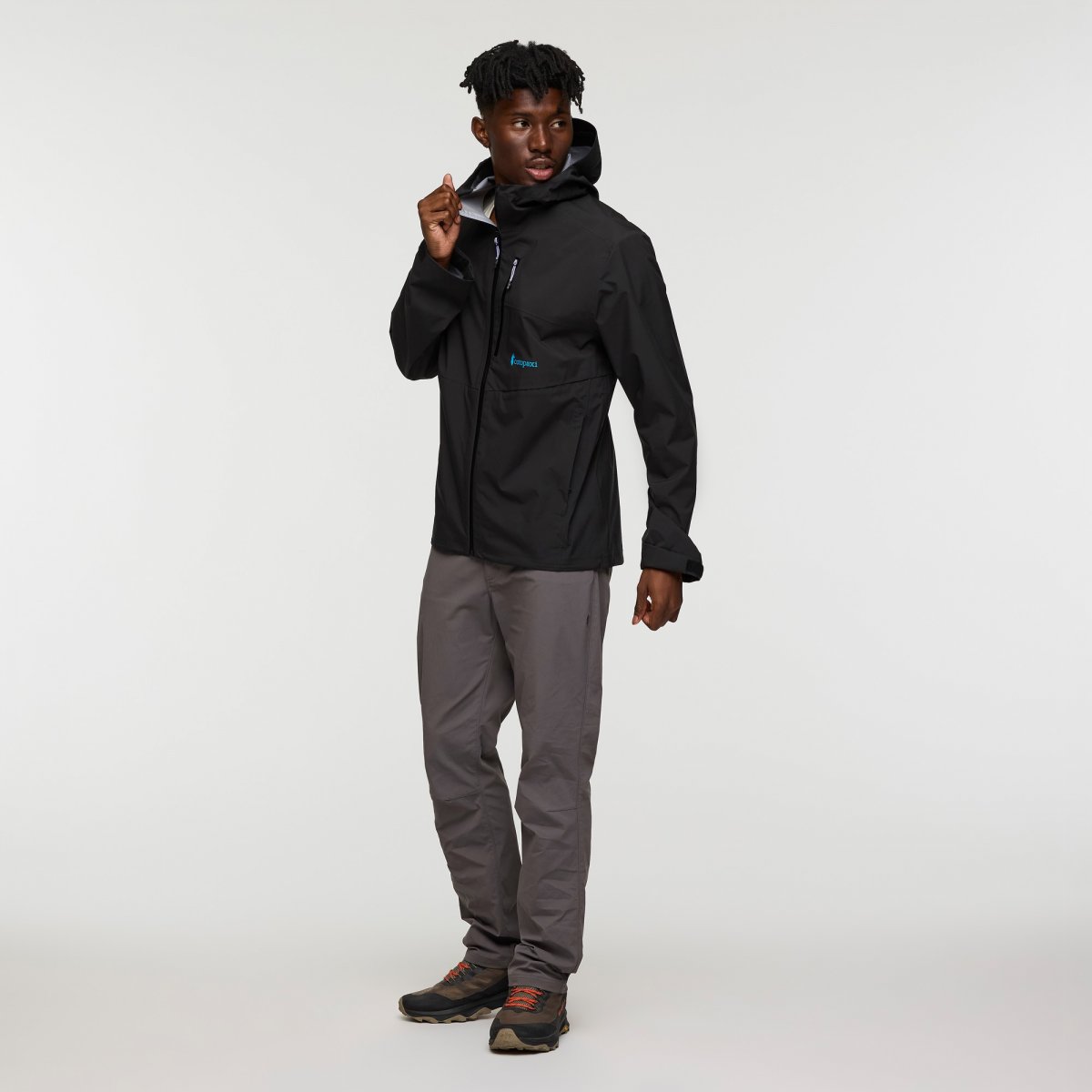 Impermeo 3L Hooded Shell Jacket Man