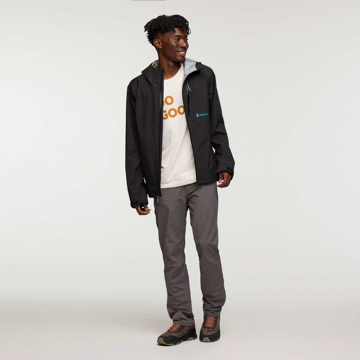 Impermeo 3L Hooded Shell Jacket Man