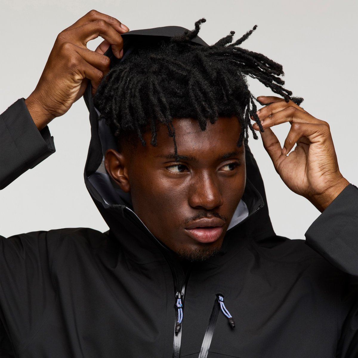 Impermeo 3L Hooded Shell Jacket Man