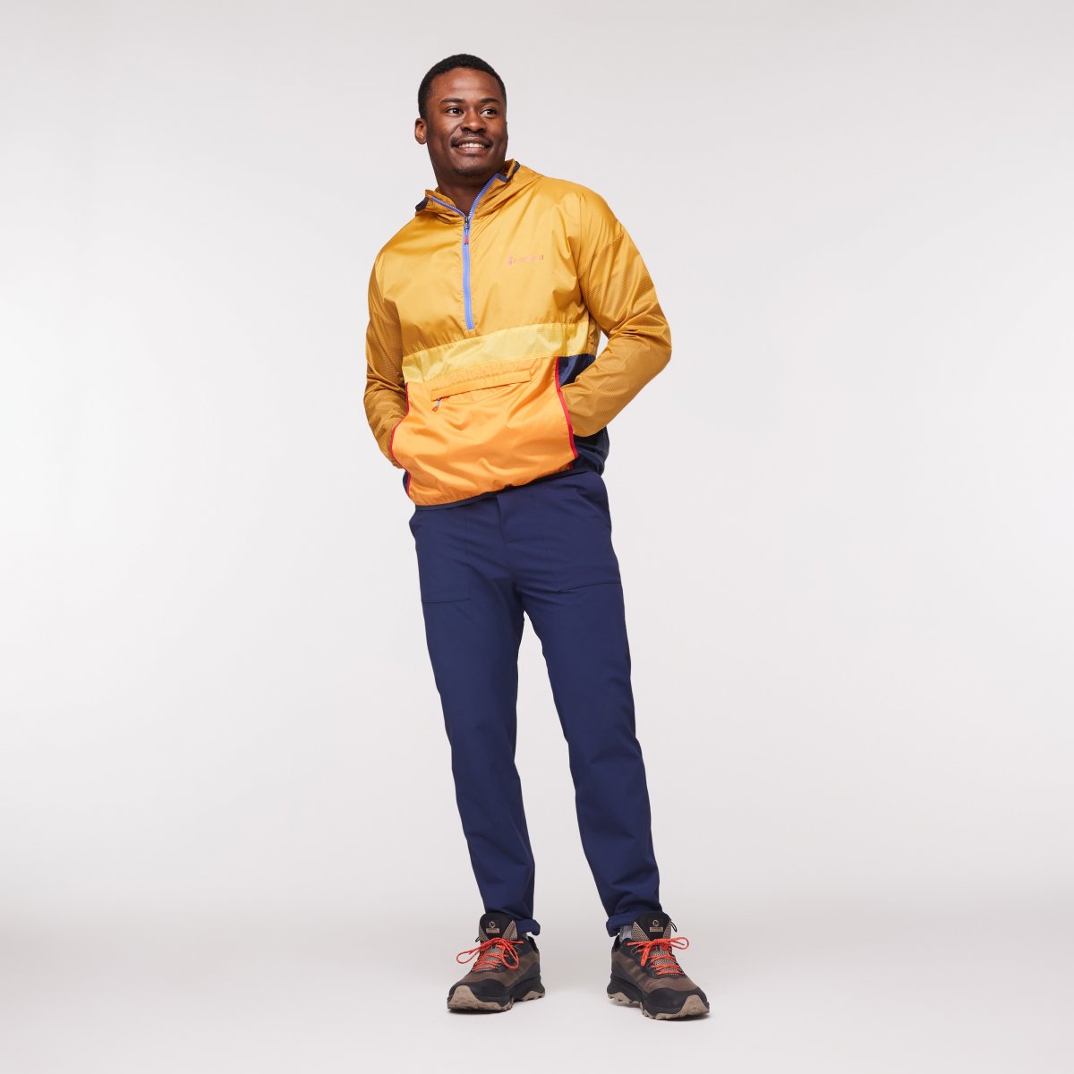 Teca Half-Zip Windbreaker Man