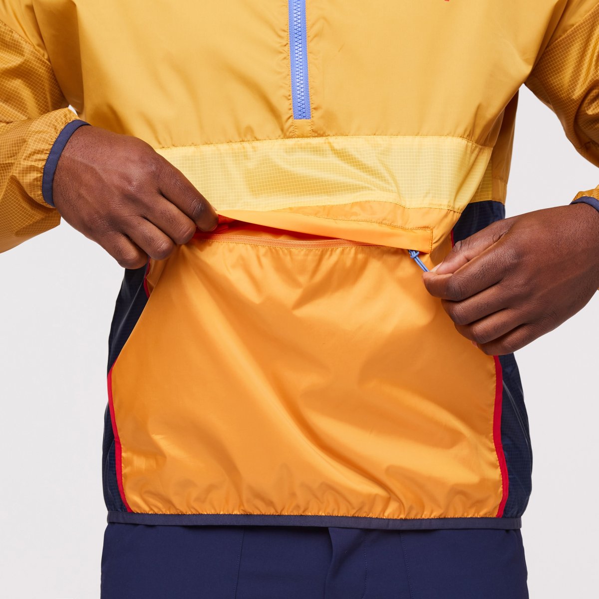Teca Half-Zip Windbreaker Man