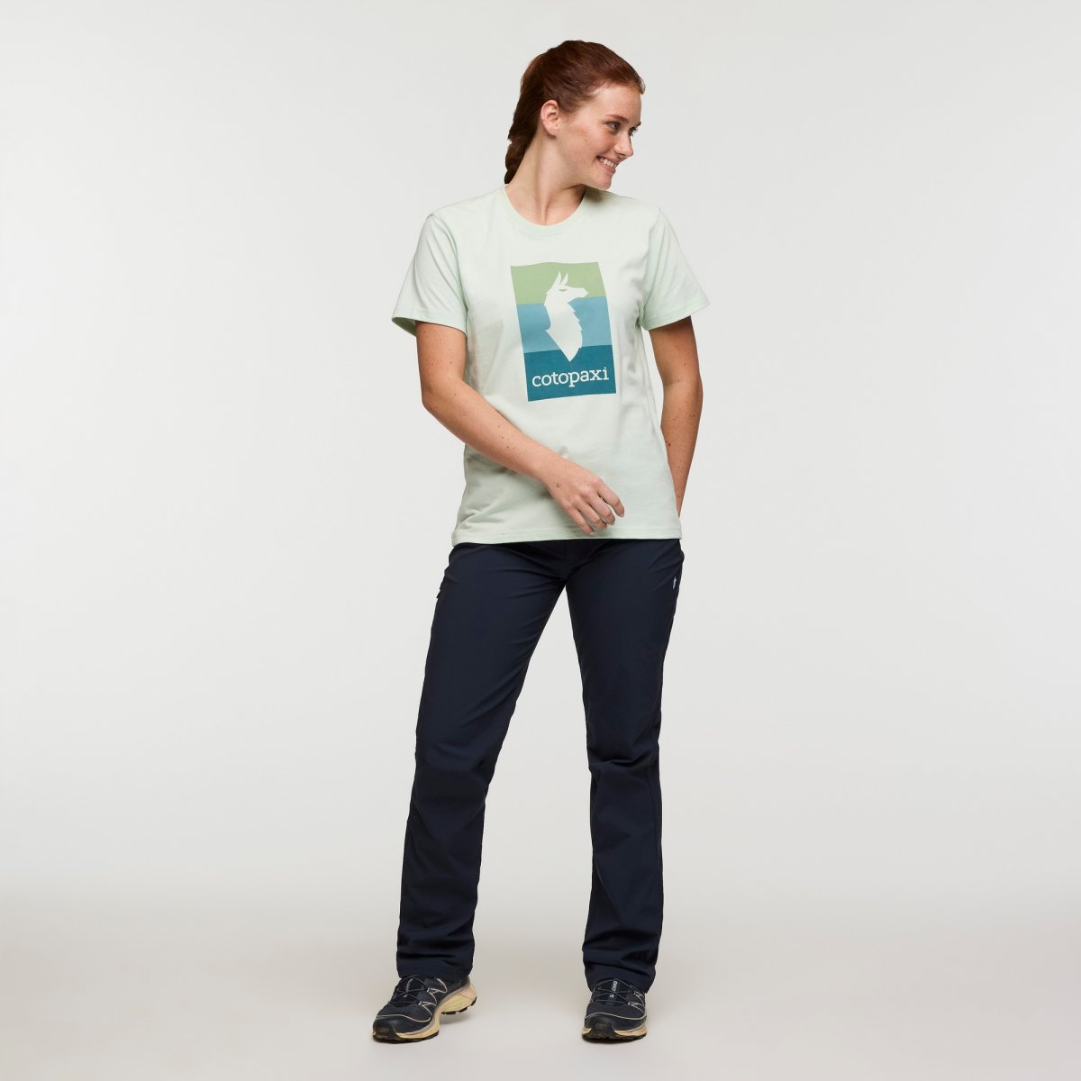 Llama Block T-Shirt Woman