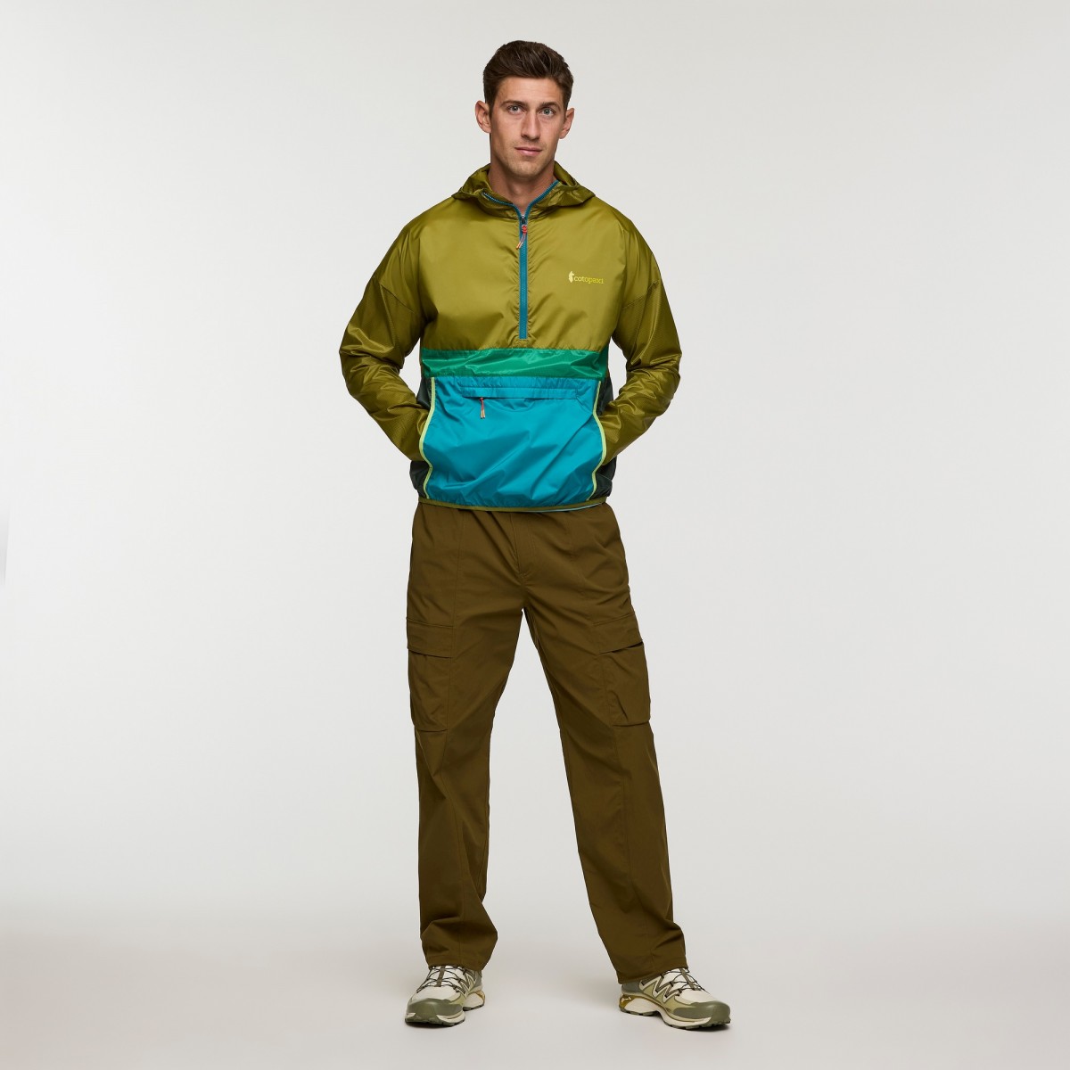 Teca Half-Zip Windbreaker Man