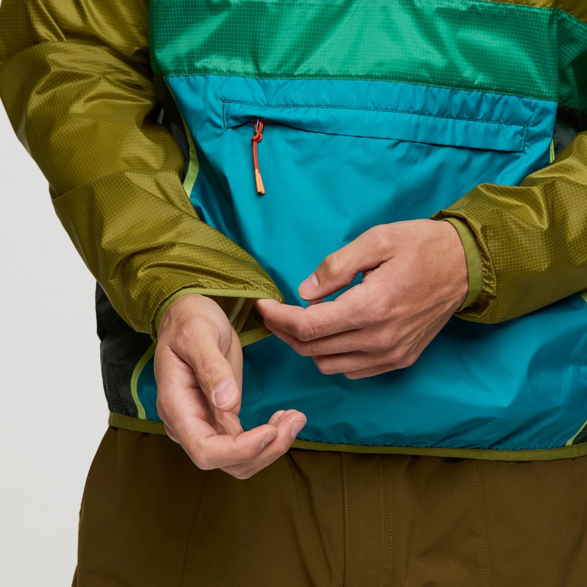 Teca Half-Zip Windbreaker Man