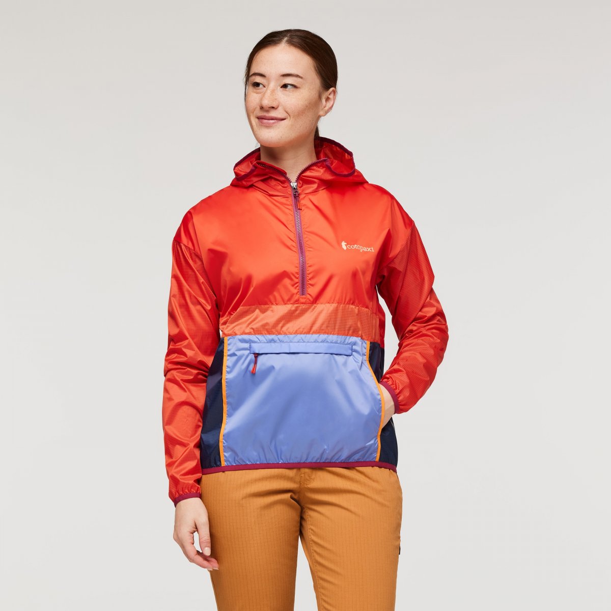 Teca Half-Zip Windbreaker Woman