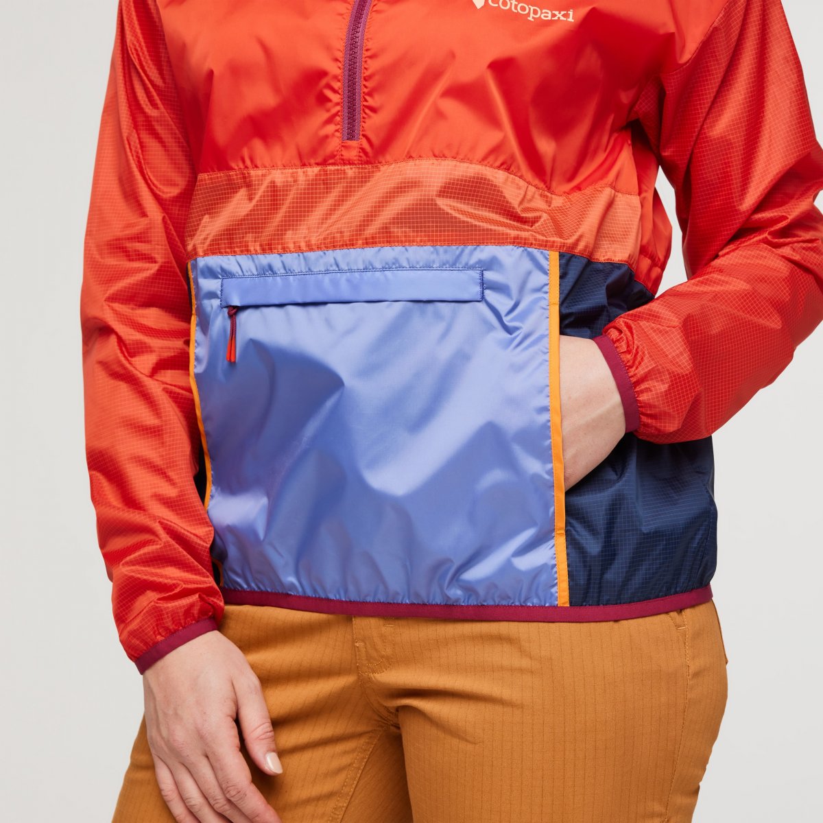 Teca Half-Zip Windbreaker Woman